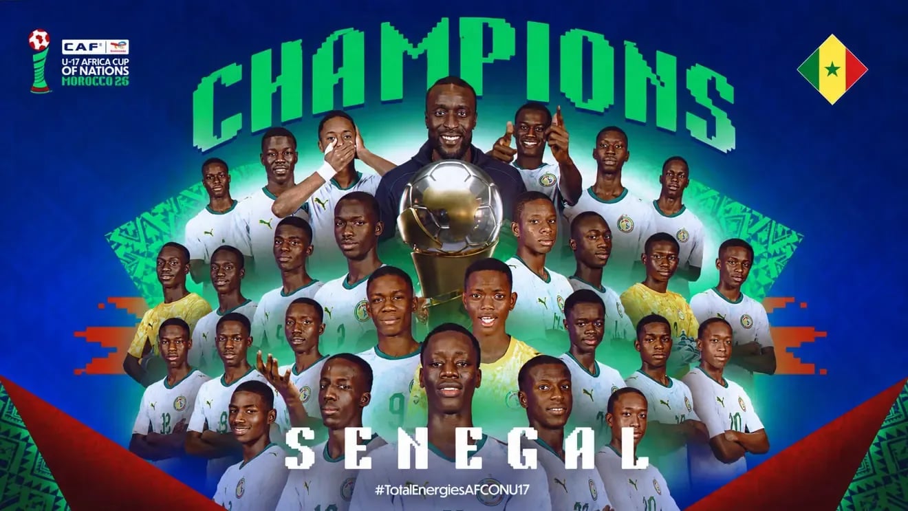 Senegal sagra-se campeão da Copa Africana de Nações Sub-17 da CAF após vitória nos pênaltis sobre a Tanzânia