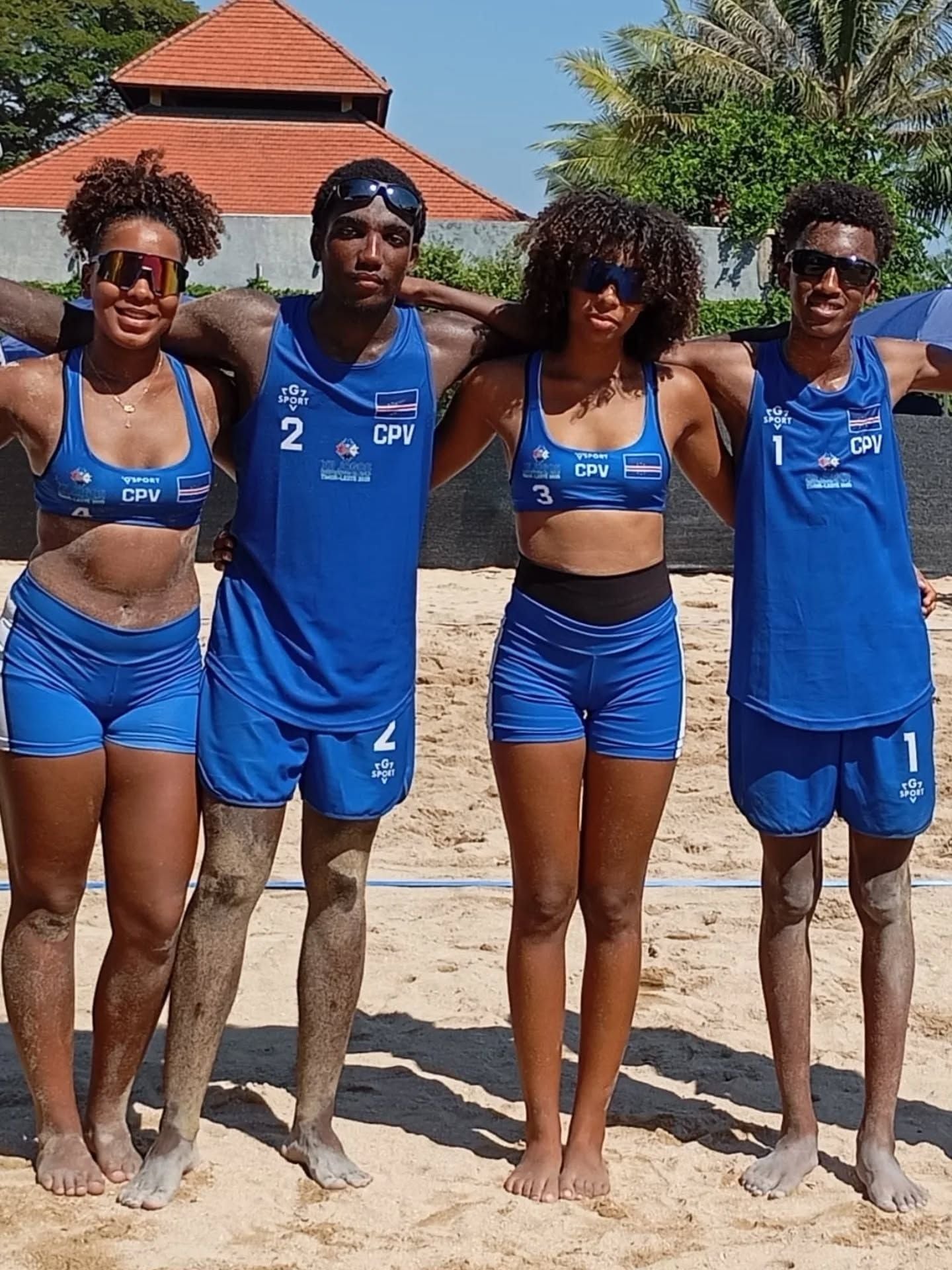 Cabo Verde estreia-se nos Jogos da CPLP Timor Leste no Volei de Praia com derrotas ante Moçambique e Portugal